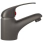 vidaXL Rubinetto Miscelatore Grigio 13x10 cm vidaXL Rubinetto Miscelatore Grigio 13x10 cm