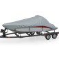 vidaXL Telo per Barca Grigio 660x315 cm