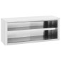 vidaXL Armadietto a Muro da Cucina 120x40x50cm in Acciaio Inossidabile vidaXL Armadietto a Muro da Cucina 120x40x50cm in Acciaio Inossidabile