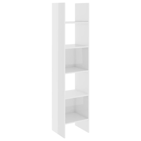 vidaXL Libreria Bianco Lucido 40x35x180 cm in Truciolato