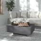 vidaXL Tavolino da Caffè Grigio 85x55x31 cm in Truciolato vidaXL Tavolino da Caffè Grigio 85x55x31 cm in Truciolato