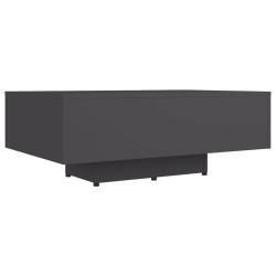vidaXL Tavolino da Caffè Grigio 85x55x31 cm in Truciolato