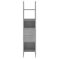 vidaXL Libreria Grigio Cemento 40x35x180 cm in Truciolato vidaXL Libreria Grigio Cemento 40x35x180 cm in Truciolato