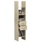 vidaXL Libreria Rovere Sonoma 40x35x180 cm in Truciolato vidaXL Libreria Rovere Sonoma 40x35x180 cm in Truciolato