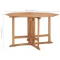 vidaXL Set da Pranzo da Giardino 5 pz Pieghevole in Massello di Teak