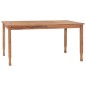 vidaXL Set da Pranzo da Giardino 5 pz in Legno Massello di Teak vidaXL Set da Pranzo da Giardino 5 pz in Legno Massello di Teak