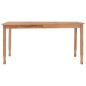 vidaXL Set da Pranzo da Giardino 5 pz in Legno Massello di Teak vidaXL Set da Pranzo da Giardino 5 pz in Legno Massello di Teak