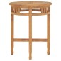 vidaXL Set da Pranzo da Giardino 3 pz con Cuscini in Massello di Teak vidaXL Set da Pranzo da Giardino 3 pz con Cuscini in Massello di Teak