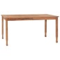 vidaXL Set da Pranzo da Giardino 5 pz in Legno Massello di Teak vidaXL Set da Pranzo da Giardino 5 pz in Legno Massello di Teak
