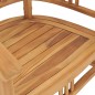 vidaXL Set da Pranzo da Giardino 3 pz in Legno Massello di Teak vidaXL Set da Pranzo da Giardino 3 pz in Legno Massello di Teak