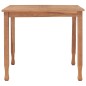 vidaXL Set da Pranzo da Giardino 3 pz con Cuscini in Massello di Teak vidaXL Set da Pranzo da Giardino 3 pz con Cuscini in Massello di Teak