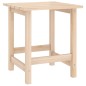 vidaXL Sedia da Giardino Adirondack con Tavolino in Legno Abete