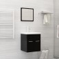 vidaXL Lavabo da Incasso con Rubinetto 42x39x18 cm in Ceramica Bianco vidaXL Lavabo da Incasso con Rubinetto 42x39x18 cm in Ceramica Bianco