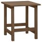 vidaXL Sedia Adirondack con Tavolo Abete Massello Marrone vidaXL Sedia Adirondack con Tavolo Abete Massello Marrone