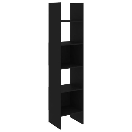 vidaXL Libreria Nera 40x35x180 cm in Truciolato