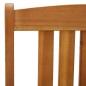 vidaXL Sedie da Giardino con Cuscini 4 pz in Massello di Acacia vidaXL Sedie da Giardino con Cuscini 4 pz in Massello di Acacia