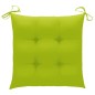vidaXL Sedie da Giardino Pieghevoli 4 pz con Cuscini Massello Acacia vidaXL Sedie da Giardino Pieghevoli 4 pz con Cuscini Massello Acacia