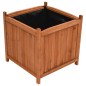 vidaXL Fioriere Rialzate 2 pz 50x50x50 cm in Legno di Abete vidaXL Fioriere Rialzate 2 pz 50x50x50 cm in Legno di Abete