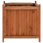 vidaXL Fioriere Rialzate 2 pz 50x50x50 cm in Legno di Abete vidaXL Fioriere Rialzate 2 pz 50x50x50 cm in Legno di Abete