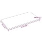 Pannelli Murali 12 pz Marroni 60x30 cm in Tessuto 2,16 m² Pannelli Murali 12 pz Marroni 60x30 cm in Tessuto 2,16 m²