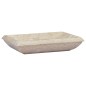 vidaXL Lavandino Crema 50x35x10 cm in Marmo vidaXL Lavandino Crema 50x35x10 cm in Marmo