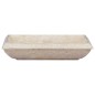 vidaXL Lavandino Crema 50x35x10 cm in Marmo vidaXL Lavandino Crema 50x35x10 cm in Marmo
