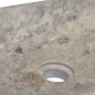 vidaXL Lavandino Grigio 50x35x10 cm in Marmo vidaXL Lavandino Grigio 50x35x10 cm in Marmo