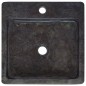 vidaXL Lavandino Nero 40x40x12 cm in Marmo vidaXL Lavandino Nero 40x40x12 cm in Marmo