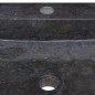 vidaXL Lavandino Nero 40x40x12 cm in Marmo vidaXL Lavandino Nero 40x40x12 cm in Marmo
