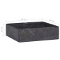 vidaXL Lavandino Nero 40x40x12 cm in Marmo vidaXL Lavandino Nero 40x40x12 cm in Marmo