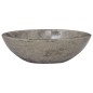 vidaXL Lavandino Grigio 53x40x15 cm in Marmo