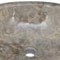 vidaXL Lavandino Grigio 53x40x15 cm in Marmo