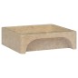 vidaXL Lavandino Crema 40x40x12 cm in Marmo vidaXL Lavandino Crema 40x40x12 cm in Marmo