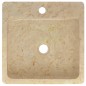 vidaXL Lavandino Crema 40x40x12 cm in Marmo vidaXL Lavandino Crema 40x40x12 cm in Marmo