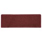 vidaXL Tappetini per Scale 15 pz 65x21x4 cm Rosso Opaco vidaXL Tappetini per Scale 15 pz 65x21x4 cm Rosso Opaco