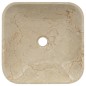 vidaXL Lavandino Crema 40x40x10 cm in Marmo vidaXL Lavandino Crema 40x40x10 cm in Marmo
