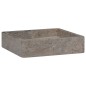vidaXL Lavandino Grigio 40x40x10 cm in Marmo vidaXL Lavandino Grigio 40x40x10 cm in Marmo