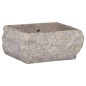 vidaXL Lavandino Grigio 30x30x13 cm in Marmo vidaXL Lavandino Grigio 30x30x13 cm in Marmo