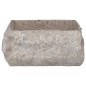 vidaXL Lavandino Grigio 30x30x13 cm in Marmo vidaXL Lavandino Grigio 30x30x13 cm in Marmo