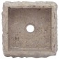 vidaXL Lavandino Grigio 30x30x13 cm in Marmo vidaXL Lavandino Grigio 30x30x13 cm in Marmo