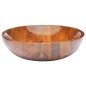 vidaXL Lavabo in Legno Massello di Teak 60x40x10 cm vidaXL Lavabo in Legno Massello di Teak 60x40x10 cm