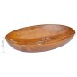 vidaXL Lavabo in Legno Massello di Teak 60x40x10 cm vidaXL Lavabo in Legno Massello di Teak 60x40x10 cm