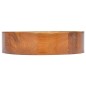 vidaXL Lavabo in Legno Massello di Teak Φ40x10 cm vidaXL Lavabo in Legno Massello di Teak Φ40x10 cm