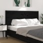 Testiera per Letto Nera 126x4x100 cm in Legno Massello di Pino Testiera per Letto Nera 126x4x100 cm in Legno Massello di Pino