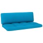 vidaXL Set Divani in Pallet con Cuscini 4 pz in Pino Impregnato Nero vidaXL Set Divani in Pallet con Cuscini 4 pz in Pino Impregnato Nero