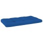 vidaXL Divano a 2 Posti su Pallet con Cuscini Pino Impregnato Nero vidaXL Divano a 2 Posti su Pallet con Cuscini Pino Impregnato Nero