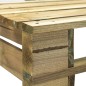 vidaXL Divano a 2 Posti su Pallet con Cuscini in Pino Impregnato Verde vidaXL Divano a 2 Posti su Pallet con Cuscini in Pino Impregnato Verde