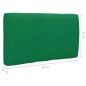 vidaXL Set Divani in Pallet con Cuscini 4 pz in Pino Impregnato Verde vidaXL Set Divani in Pallet con Cuscini 4 pz in Pino Impregnato Verde