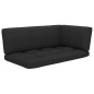 vidaXL Set Divani in Pallet con Cuscini 6 pz in Pino Impregnato Verde vidaXL Set Divani in Pallet con Cuscini 6 pz in Pino Impregnato Verde