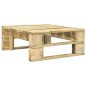 vidaXL Set Divani in Pallet con Cuscini 4 pz in Pino Impregnato Verde vidaXL Set Divani in Pallet con Cuscini 4 pz in Pino Impregnato Verde